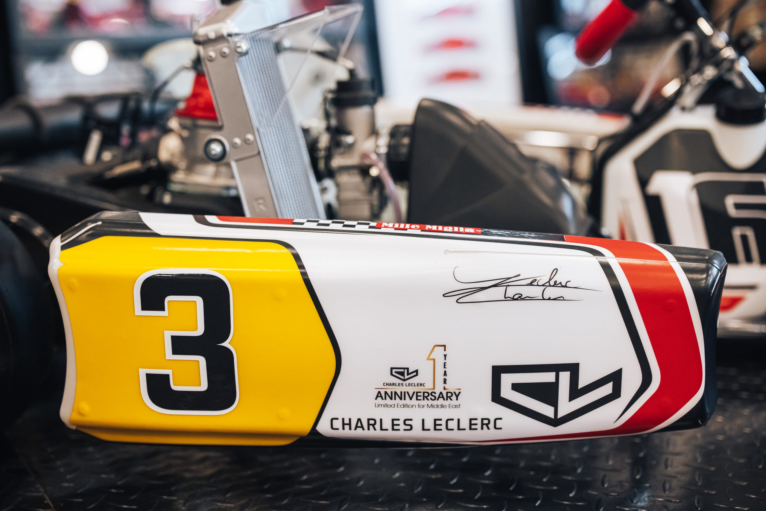 Charles Leclerc & Birel Art- Middle East Edition Go Kart | No – 3